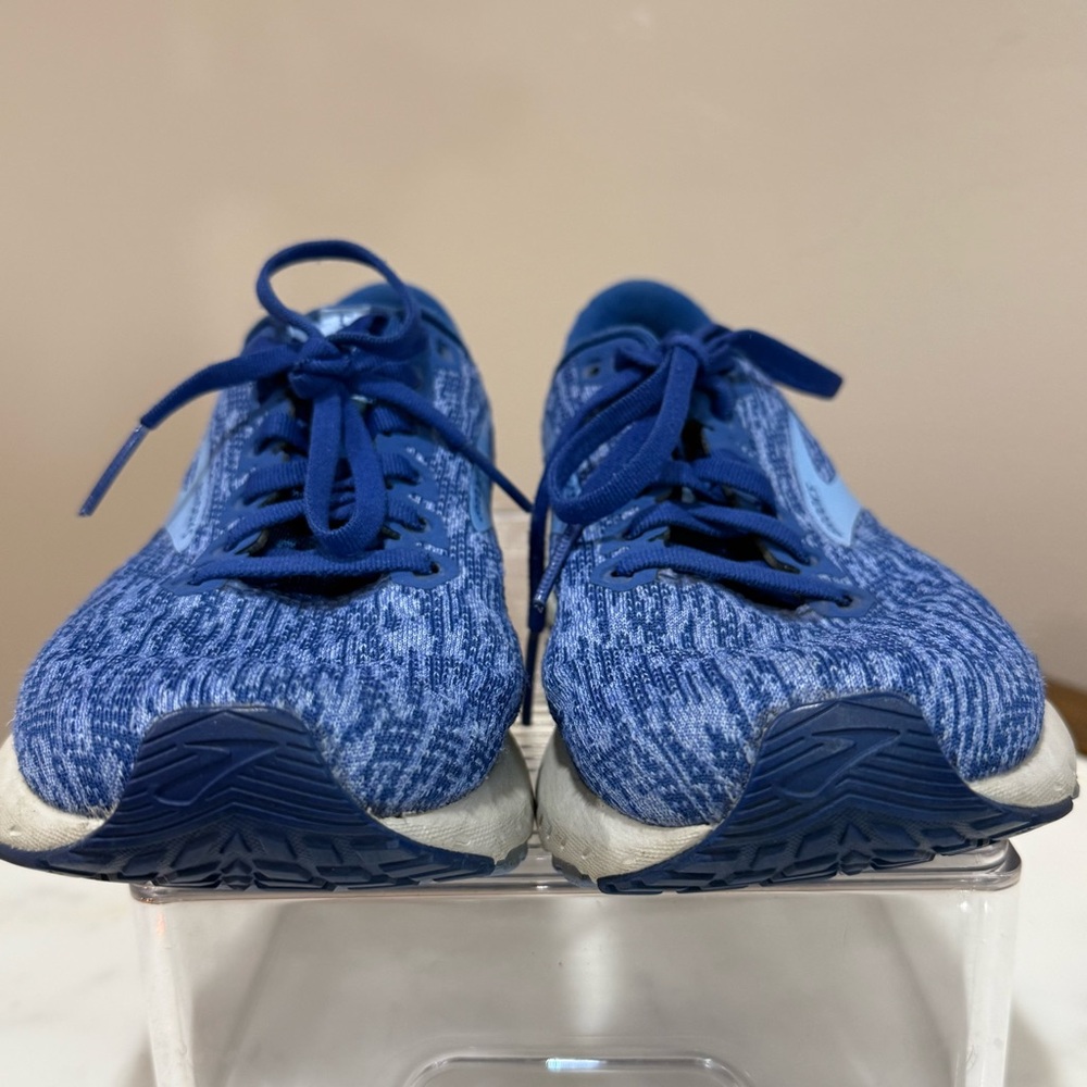 Brooks Launch 7 Wave Pattern Blue Sneakers for Running - Picture 4 of 7